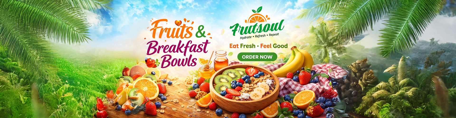 Frutsoul Fresh Fruit Bowl